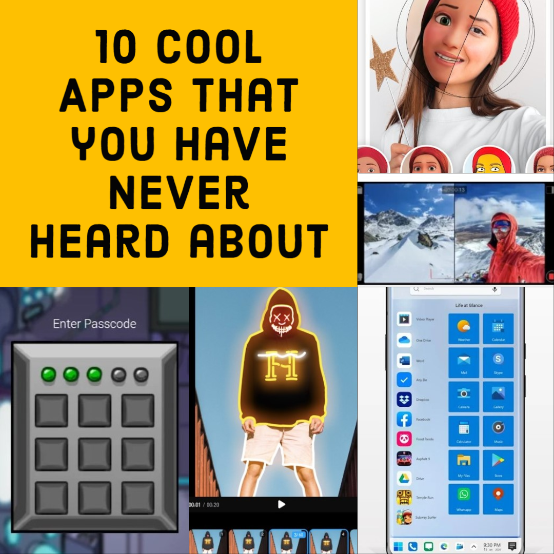 10 cool apps in 2021 that you have never heard about